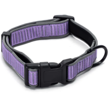 Reflexný obojok 2,5cm x 36-51cm fialový